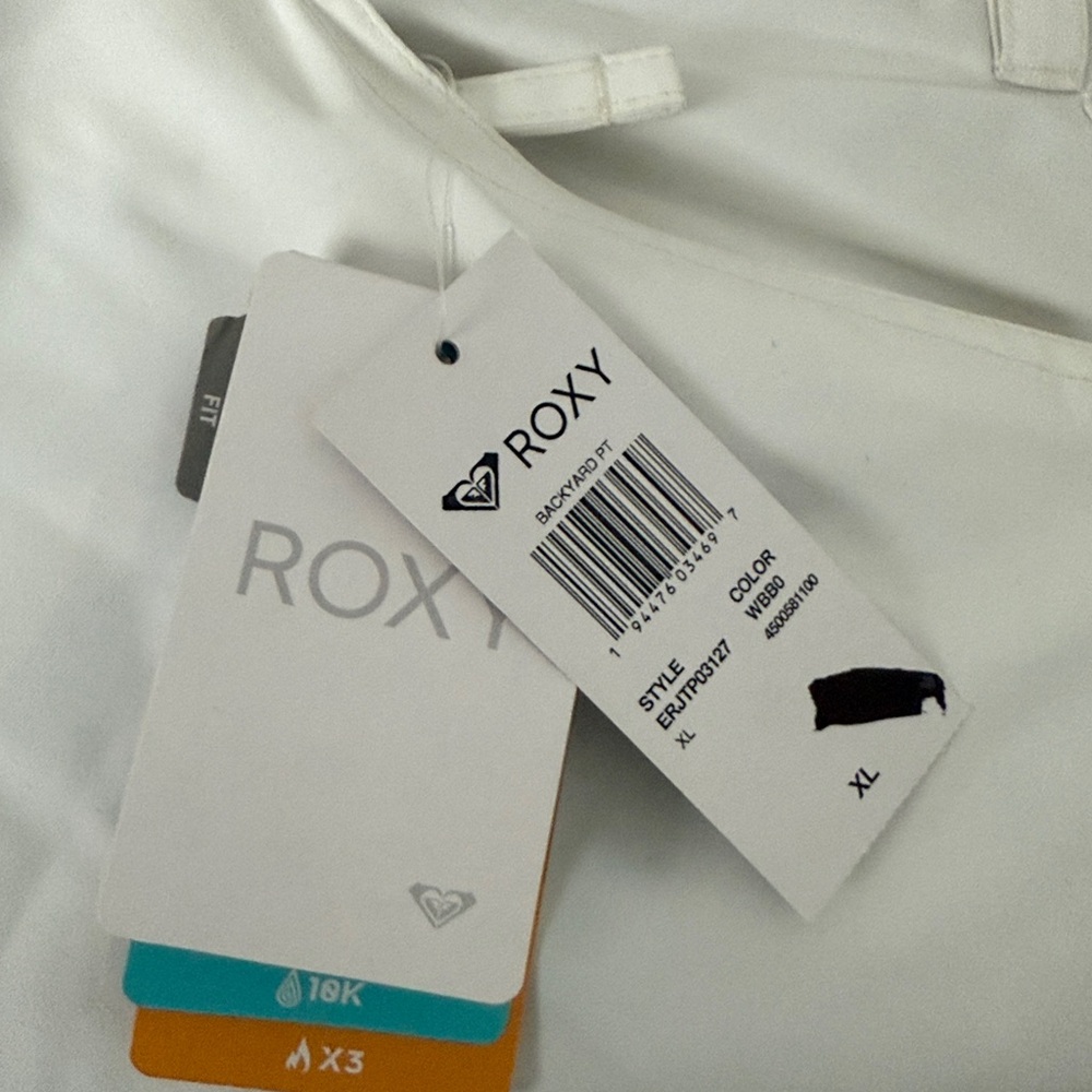 Roxy White Flared Pants